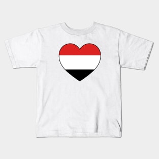 Heart - Yemen Kids T-Shirt